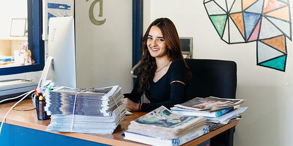 Riya Misra 25 is writing a new story for Rices up-and-coming journalists